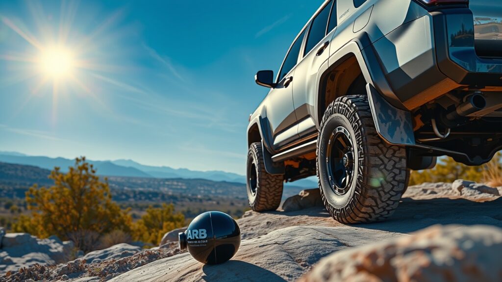 2024 4Runner ARB Tow Ball – Boost Towing Power and Capacity!